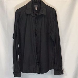 Mens long sleeve Button Down dress shirt